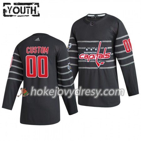 Dětské Hokejový Dres Washington Capitals Custom  Šedá Adidas 2020 NHL All-Star Authentic